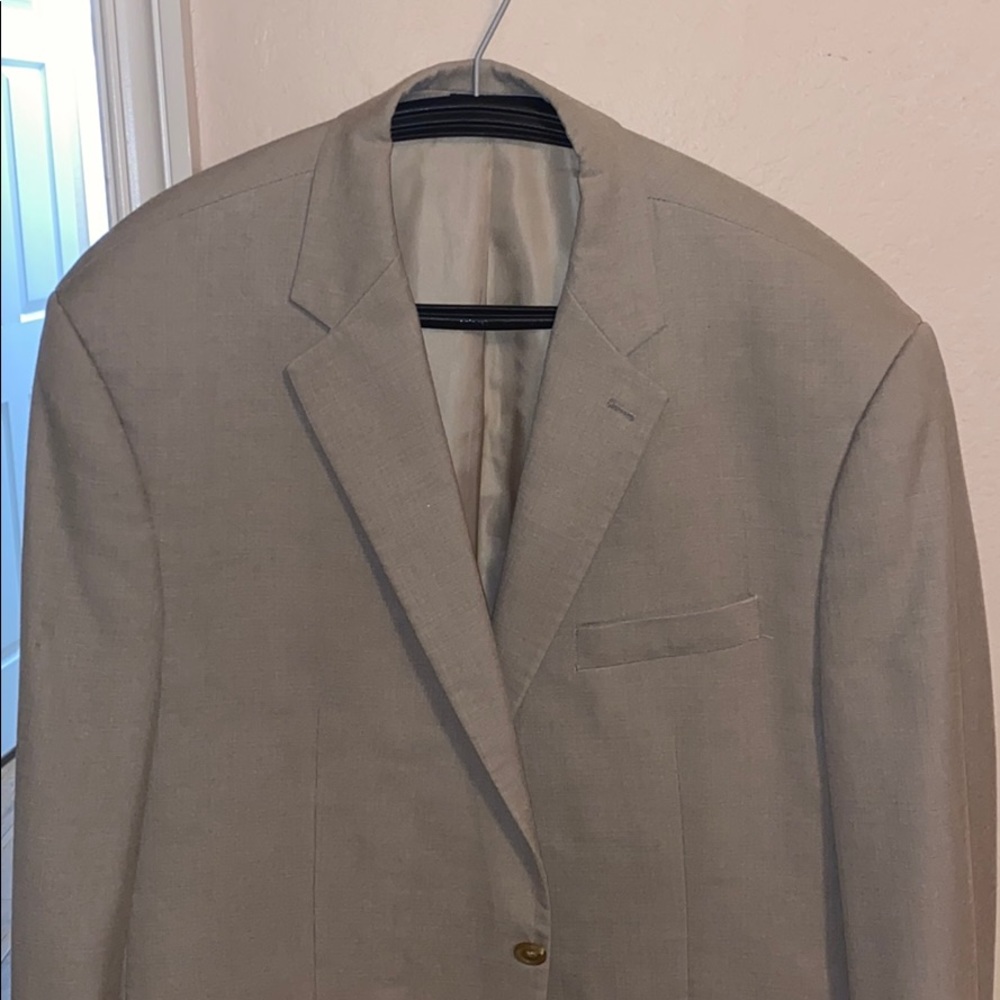 Men’s 46R Taupe blazer